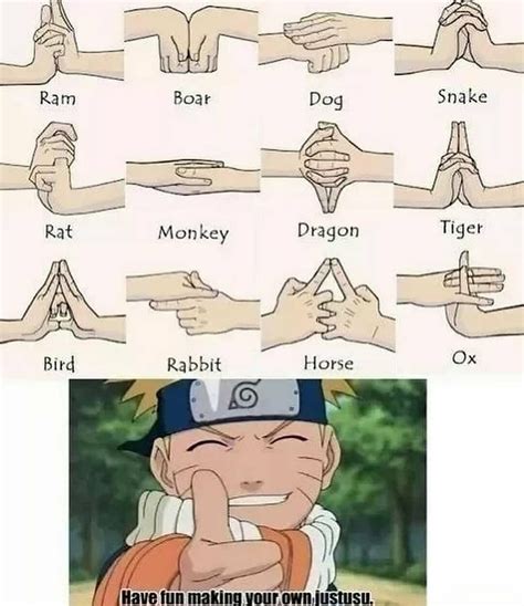 hand sign naruto|More.